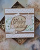 kartki scrapbooking Kartka dla córeczki z okazji narodzin/urodzin/bez okazji