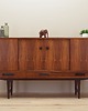 komody i szafki Highboard palisandrowy, duński design, lata 60, produkcja: Dania