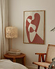 plakaty Plakat Red abstract no.1