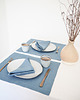 podkładki do kuchni Podkładka Heavy Linen DUSTY BLUE