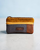 portfele damskie Miodowo-szary portfelik