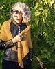 szale damskie Chusta szal z moheru i jedwabiu