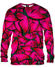 bluza bez kaptura damska Bluza Bez Kaptura Damska DR.CROW Motyle