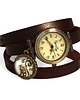 zegarki unisex Zegarek bransoletka mechaniczny kot
