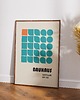 plakaty Minimalistyczny plakat - Bauhaus #14 - Do salonu, sypialni, biura