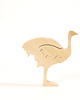 klocki i zabawki drewniane Struś / Ostrich