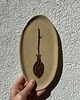 pojemniki na biżuterię Ceramiczna podstawka z miotłą, dla czarownicy