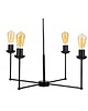 lampy wiszące Lampa loftowa szer. 68cm czarna metalowa