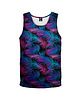 t-shirty dla chłopców Bokserka Top Boy DR.CROW Palmy Fiolet