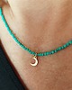 chokery Choker Magnezyt z Księżycem