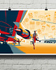 plakaty Fly with me - vintage plakat 