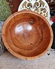 talerze, miski Ręcznie wykonana misa z drewna naturalnego