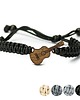 bransoletki drewniane Bransoletka Gitara Merbau Pleciona (4 Kolory)