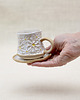 filiżanki Filiżanka do espresso w margerytki