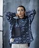 bluza z kapturem damska Bluza Fika z kapturem Denim