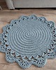 dywany Dywan szydełkowy ze sznurka bawełnianego 80cm