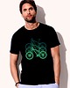 t-shirty męskie Koszulka organiczna z nadrukiem Bike