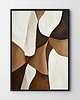 plakaty Plakat Abstrakcja w brązie