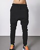spodnie dresowe damskie Czarne bawełniane damskie baggy pumpy
