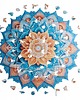 puzzle dla dzieci Puzzle drewniane WOOD YOU DO  Blue Mandala  650 elementów  3XL