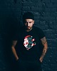 t-shirty męskie Koszulka organiczna z nadrukiem Mikołaj HoHo