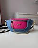 saszetka nerka Nerka Samba Fuchsia Denim jeans