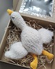 przytulanki dla niemowląt i dzieci Przytulanki gąski - białe maskotki - gęś GOOSE FAMILY