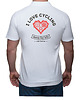 t-shirty męskie Koszulka polo. I love cycling