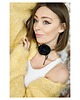 chokery Jedwabny czarny choker