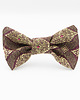 muszki i krawaty Mucha Thai Style Burgund