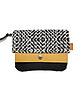 portfele damskie Portfel Boho Mini - Czarny Etniczny