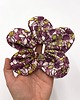gumki do włosów Flower Scrunchie Purple