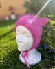 dziewczynka - inne Wiosenna bonetka z merino & kids silk 