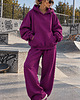 spodnie dresowe damskie Spodnie - 330 GSM PLUM