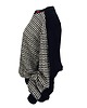 swetry damskie  Bluza ze strukturalnym sweterkiem i mohairem