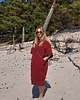 ubrania różne Ponczo plażowe z bawełnianej frotte  SCARLETT