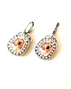 kolczyki soutache Sutaszowe kolczyki CAPIBARA