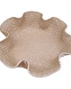 miski i misy Ręcznie Robiona Miseczka Ceramiczna Beżowa Dekoracyjna 20 cm