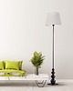lampy podłogowe Nowoczesna lampa podłogowa z ozdobnymi kulami LIZBONA