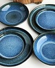 patery i talerze Zestaw ceramiczny dla dwojga talerz miska talerzyk