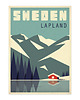 plakaty Szwecja, Laponia, Lapland, Plakat, Skandynawia
