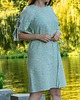 sukienki midi damskie Boho Romantyczna Muślinowa Letnia Sukienka Do Kolan W Stylu Country, 100% Baw