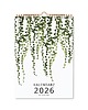 kalendarze i plannery Kalendarz ścienny 2026 na Spirali BOTANICZNY A4 Premium