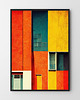plakaty Plakat Wielokolorowa Abstrakcja