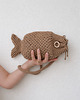 plecaki Makramowa torba ryba handmade