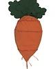 pufa dla dziecka Pufa Cathy the Carrot Lorena Canals