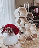 regały i półki Mały regał,stolik pomocniczy 3d Hexagon