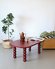 meble - stoły i stoliki - stoliki kawowe Stolik kawowy JOY kolor bordo