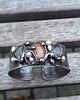 bransoletki wire wrapping Niedobitki - bransoletka regulowana