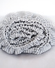 kocyki, kołderki, pościel dla dzieci LNIANE prześcieradło do łóżeczka GRAY STRIPES